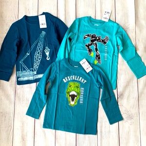 NWT OshKosh/Carter’s 24 Month Boys Long Sleeve T-Shirt Lot